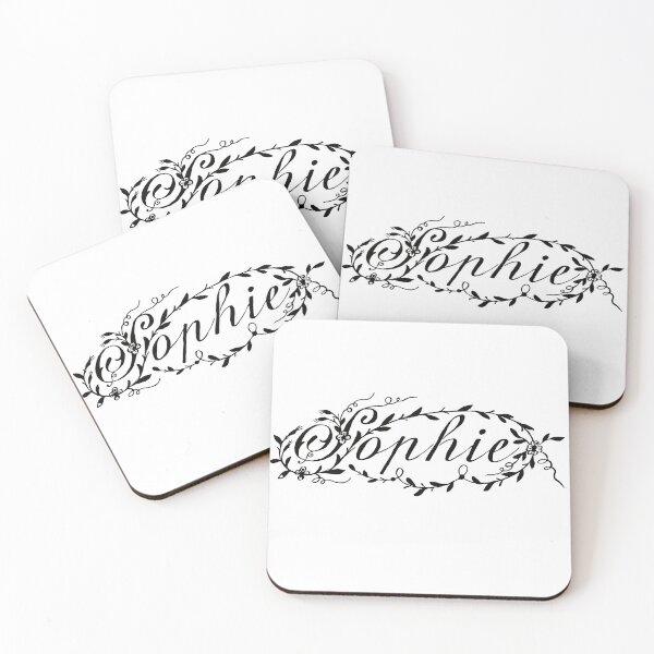 Item preview, Decorative and floral Sophie name design from an antique embroidery book designed and sold by Vintage-TM.