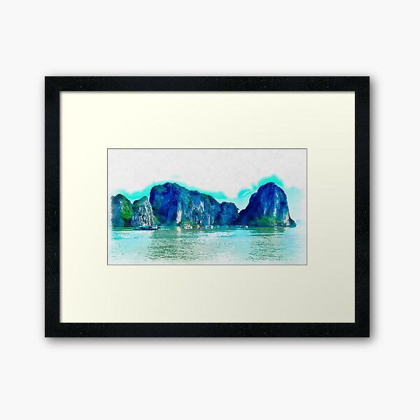 Ha Long Beauty Framed Art Print