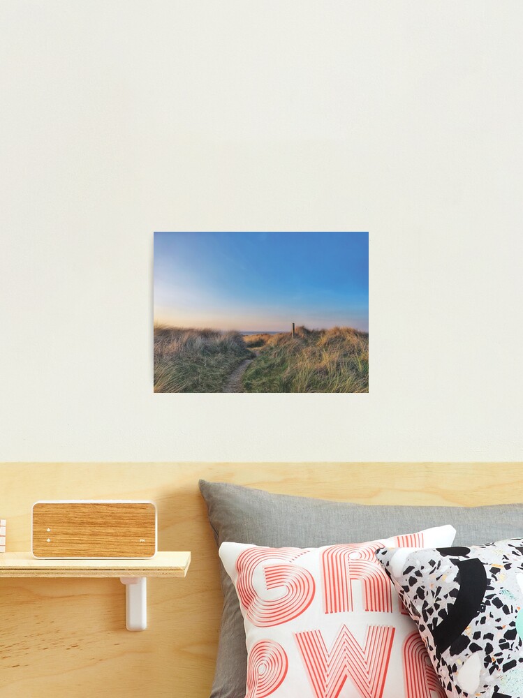 Thumbnail 2 of 3, Photographic Print, Coastal path designed and sold by Evcha.