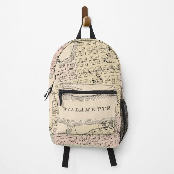 Item preview, Vintage Albany Oregon Map (1878) designed and sold by BravuraMedia.