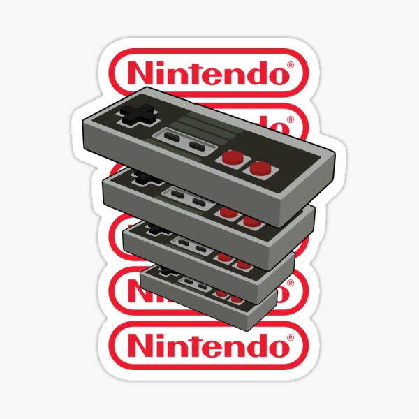 Nintendo Controller Sticker