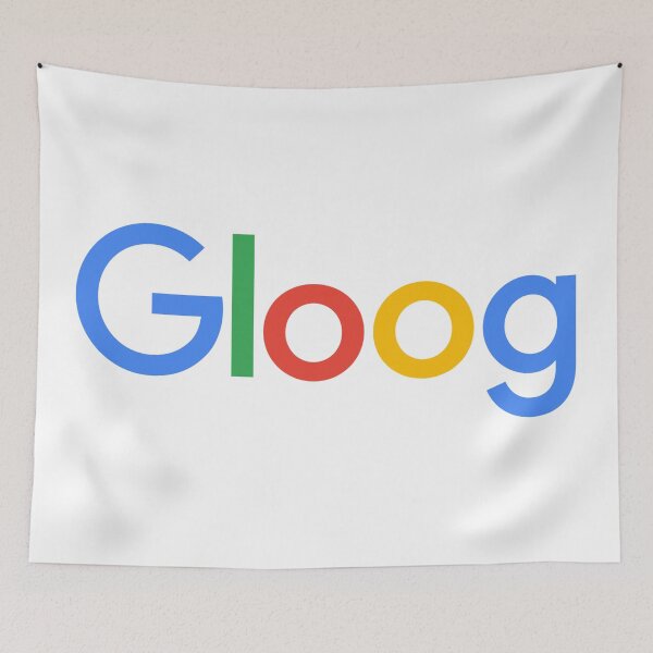 Item preview, Gloog (Google Logo Parody) designed and sold by VonHafe.