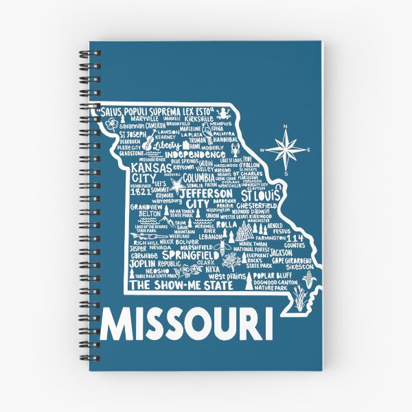 Item preview, Missouri Map designed and sold by fiberandgloss.