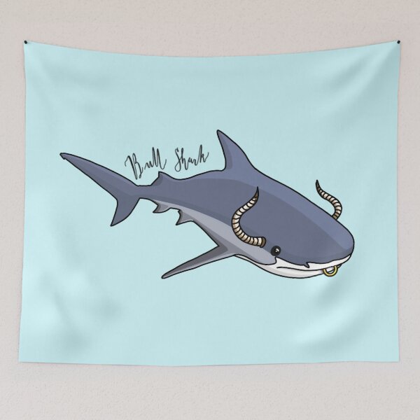 Item preview, Bull Shark designed and sold by The Curly Redhead.