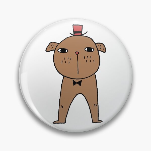 Item preview, Dapper Dog in Brown/Red designed and sold by cosmicmouse.