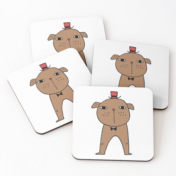 Item preview, Dapper Dog in Brown/Red designed and sold by cosmicmouse.