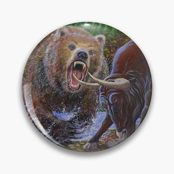 Item preview, Bull and Bear designed and sold by Carey Chen.