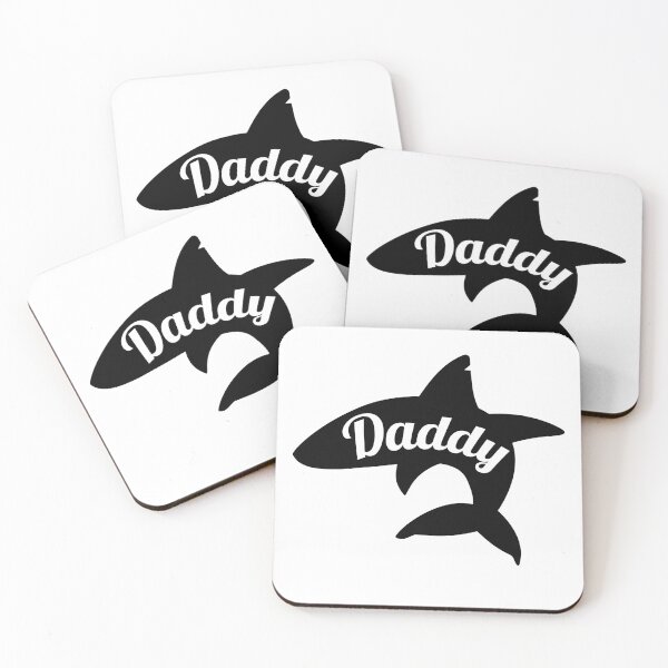 Item preview, Daddy Shark Shirt gift for dad Cute Funny Family Cool Best Dad Vacation Tee for Guys designed and sold by BlueDot Bubble.