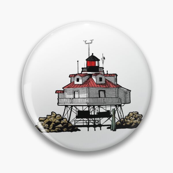 Item preview, Thomas Point Lighthouse designed and sold by Elizabeth Weglein.