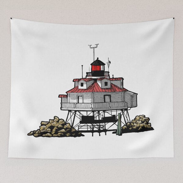 Item preview, Thomas Point Lighthouse designed and sold by Elizabeth Weglein.