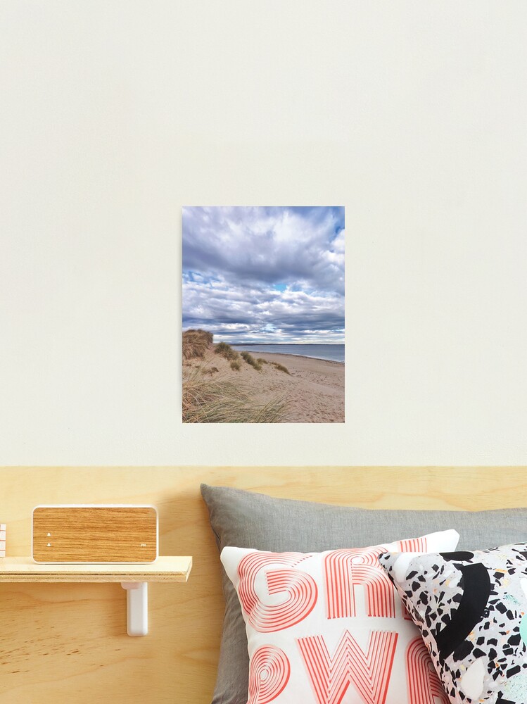 Thumbnail 1 of 3, Photographic Print, Blue speckled clouds designed and sold by Evcha.