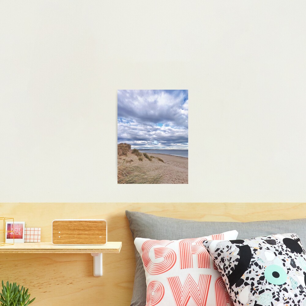 Blue speckled clouds Photographic Print