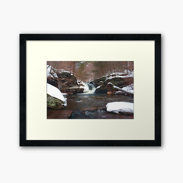 Item preview, Winter's Retreat at Murray Reynolds Falls designed and sold by Gene Walls.