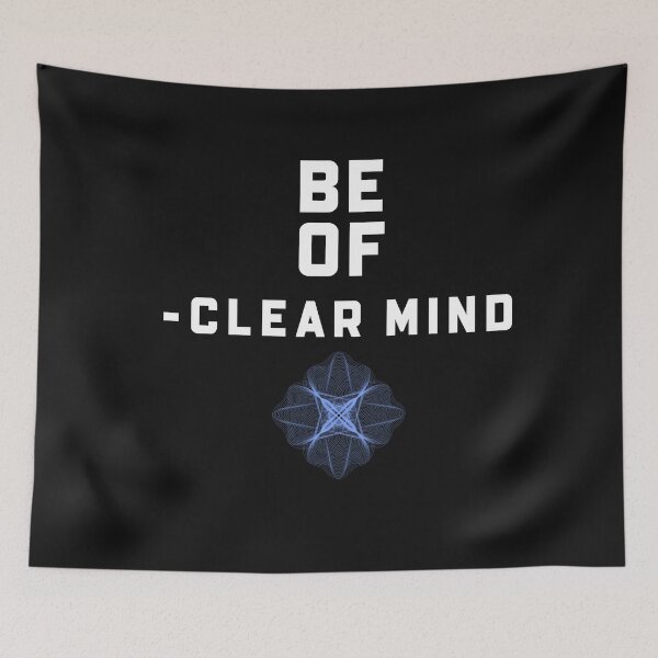 Item preview, Be Of Clear Mind designed and sold by SharpThreadZ.