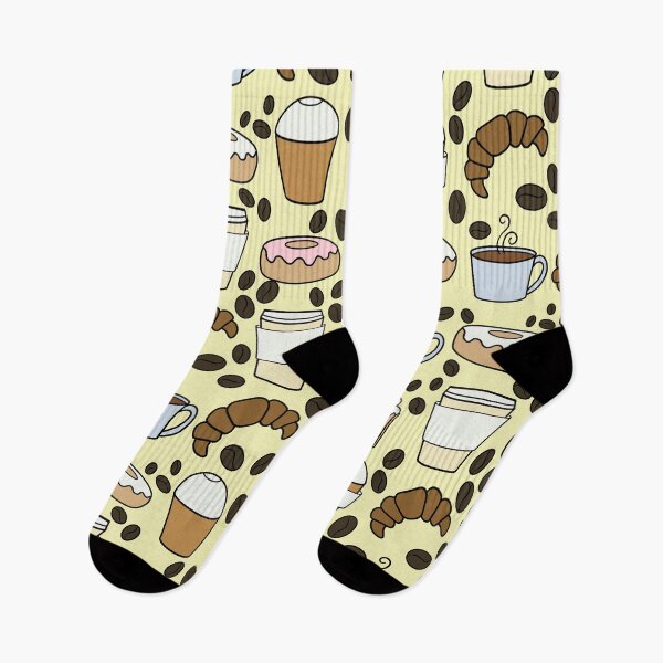 Item preview, Coffee Shop Pattern designed and sold by GreySkiesArt.