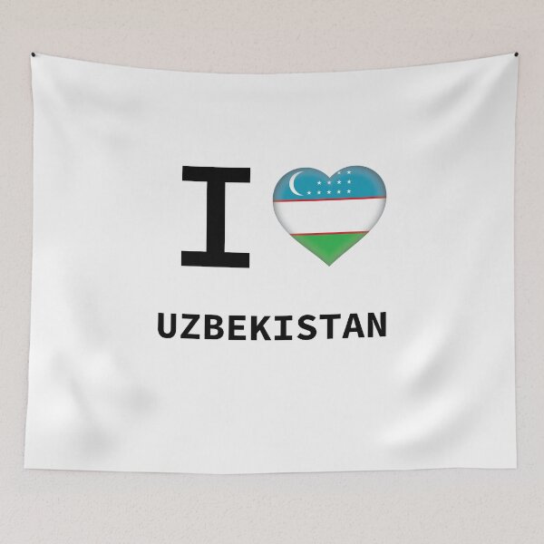Item preview, I HEART UZBEKISTAN designed and sold by Mxdesign888.