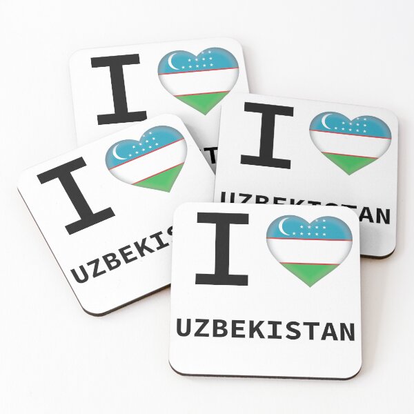 Item preview, I HEART UZBEKISTAN designed and sold by Mxdesign888.