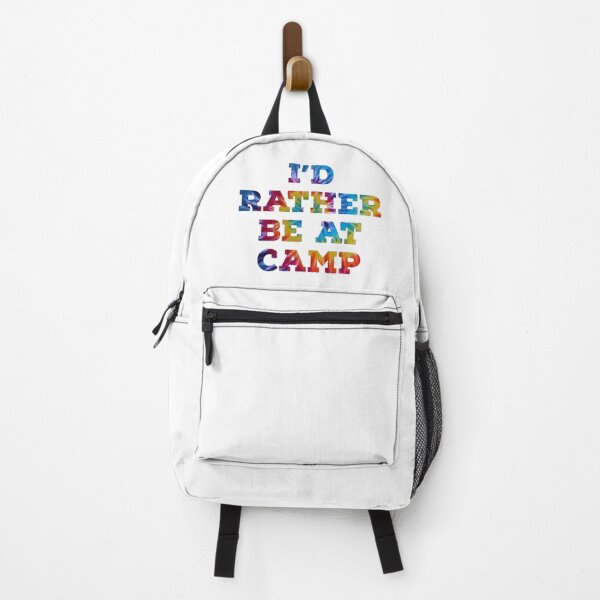Item preview, RATHER BE AT CAMP sticker designed and sold by lifeisgood1.
