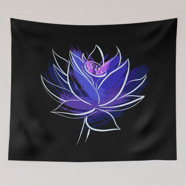 Item preview, Delicate Black Lotus  designed and sold by titartwork.