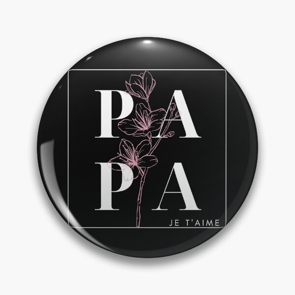 Item preview, Papa Je t'Aime - Dad I Love You Flower designed and sold by Lorene GZ.