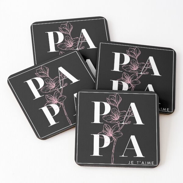 Item preview, Papa Je t'Aime - Dad I Love You Flower designed and sold by Lorene GZ.