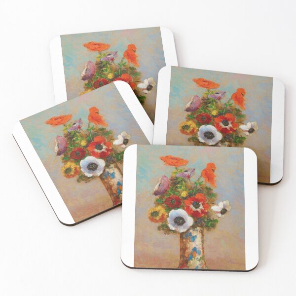 Item preview, Les Anemones by Odilon Redon 1904 designed and sold by billythekidtees.