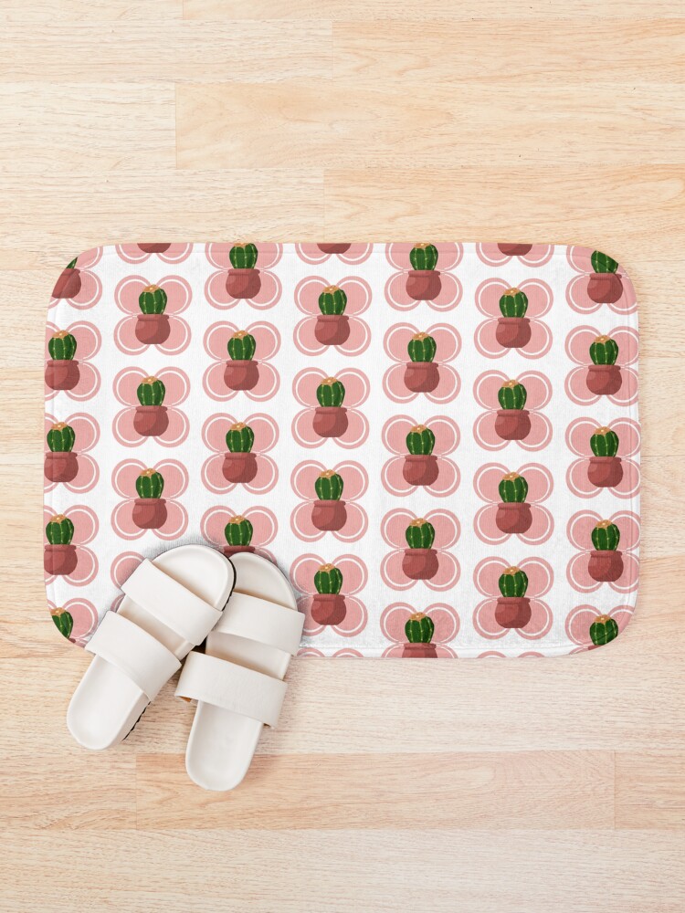 Thumbnail 1 of 6, Bath Mat, cactus designed and sold by Michorgeman.