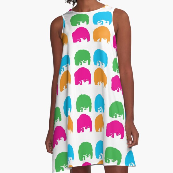 hard day silhouette sgt pepper A-Line Dress
