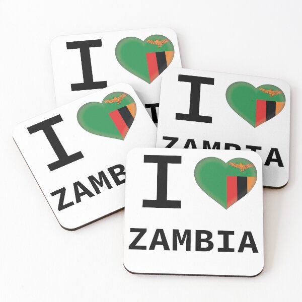 Item preview, I HEART ZAMBIA designed and sold by Mxdesign888.