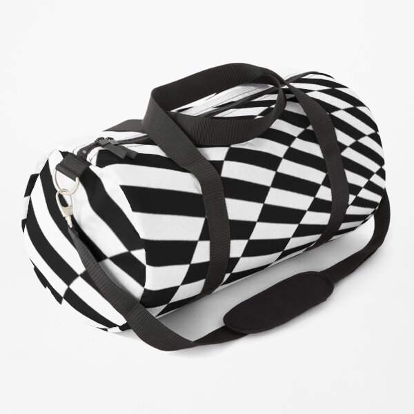 Op-art 3D cone Duffle Bag