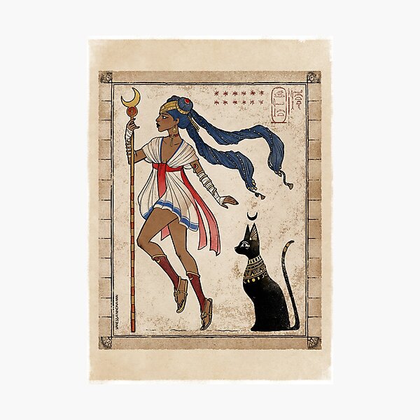 Sailor Moon Magical Kemet girl Photographic Print