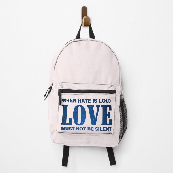Item preview, When Hate is Loud Love Must Not Be Silent designed and sold by ELmezz.