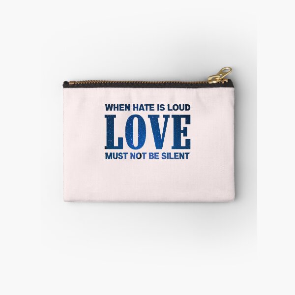 Item preview, When Hate is Loud Love Must Not Be Silent designed and sold by ELmezz.
