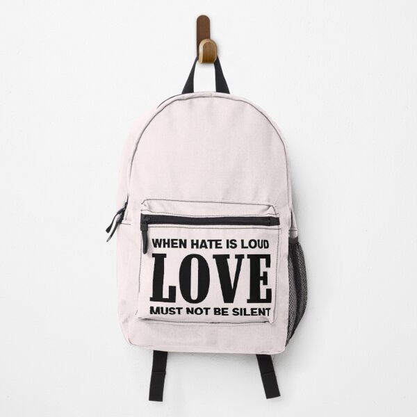 Item preview, When Hate is Loud Love Must Not Be Silent designed and sold by ELmezz.