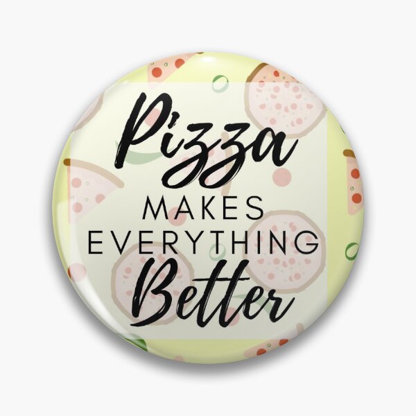 Artikelvorschau, Pizza macht alles besser Spaß Muster entworfen und verkauft von BlossomSky.