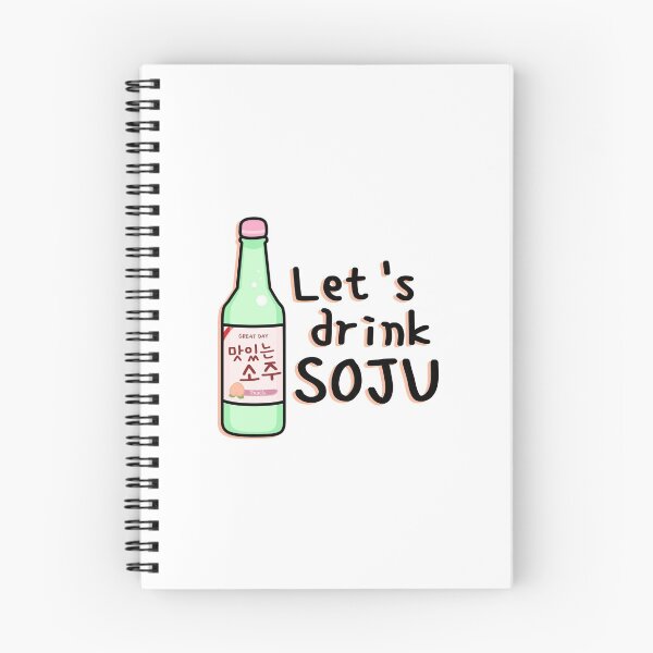 Item preview, Let's Drink SOJU! designed and sold by ethelion.