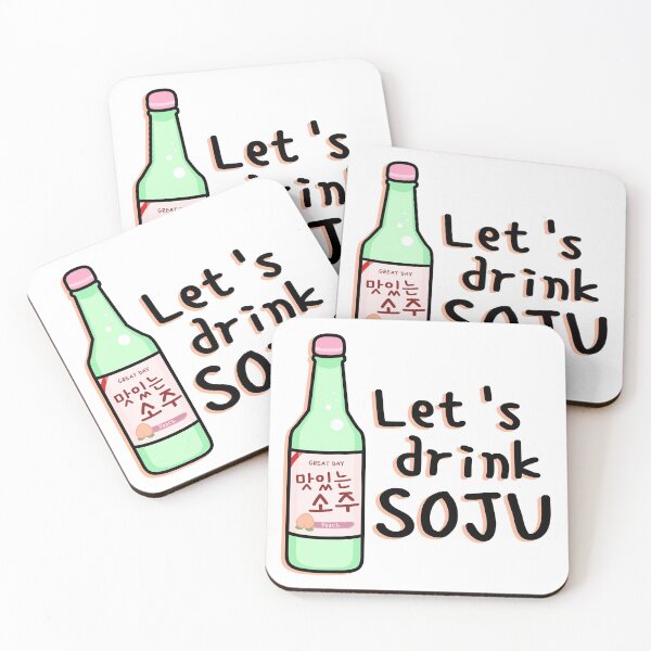 Item preview, Let's Drink SOJU! designed and sold by ethelion.