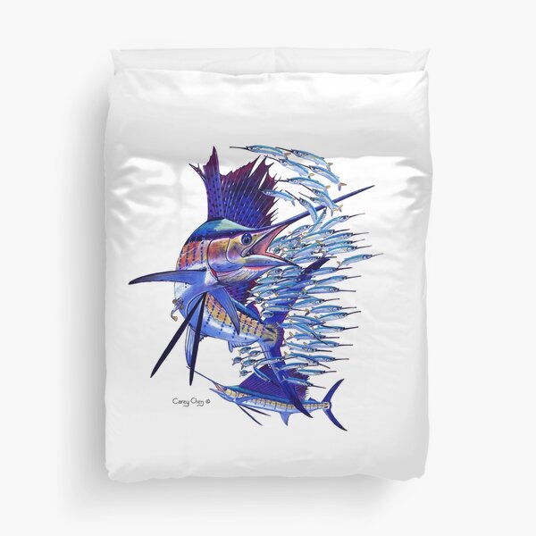 sailfish ballyhoo Duvet Cover