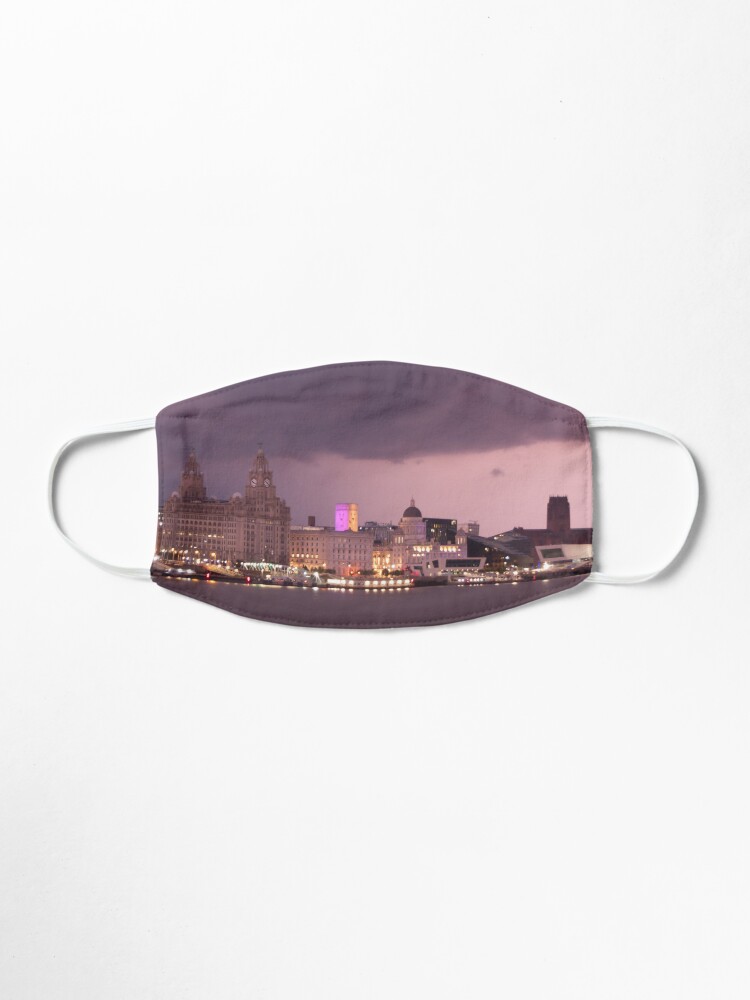 Alternate view of Spark of Lightning over Liverpool Mask