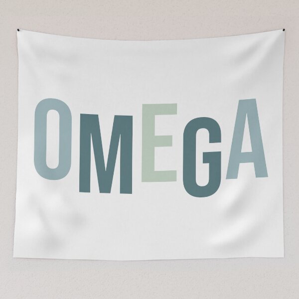 Item preview, Omega Sticker Greek Letter designed and sold by akdaley.