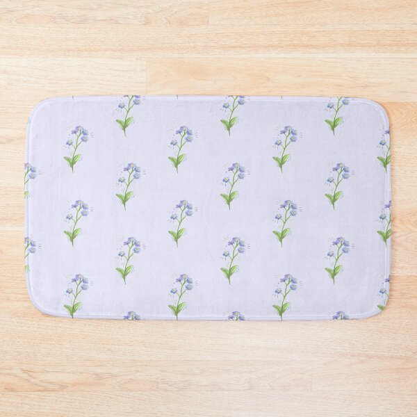 Item preview, Forget Me Nots wild flowers designed and sold by meganmxe.