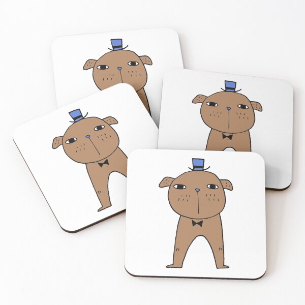 Item preview, Dapper Dog in Brown/Blue designed and sold by cosmicmouse.