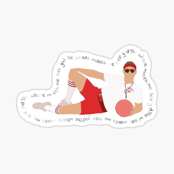 The Whistle Makes Me Their God Sticker