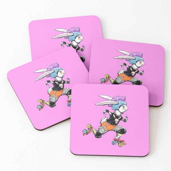 Item preview, Derby Bunny, Roller Derby Rabbit Design designed and sold by joykolitsky.