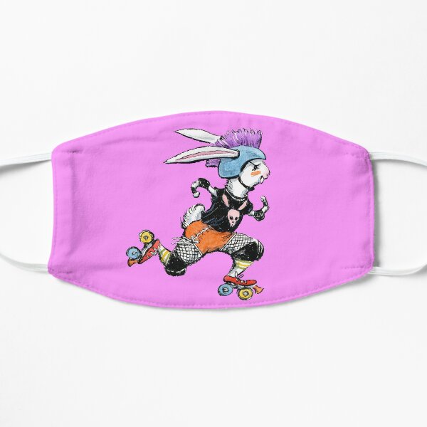 Derby Bunny, Roller Derby Rabbit Design Mask