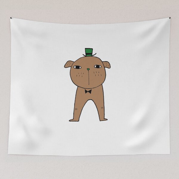 Item preview, Dapper Dog in Brown/Green designed and sold by cosmicmouse.