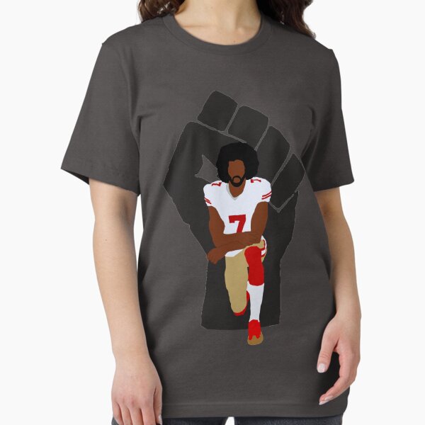Vista previa del artículo con la obra «Colin Kaepernick arrodillado», diseñado y vendido por athleteart20.