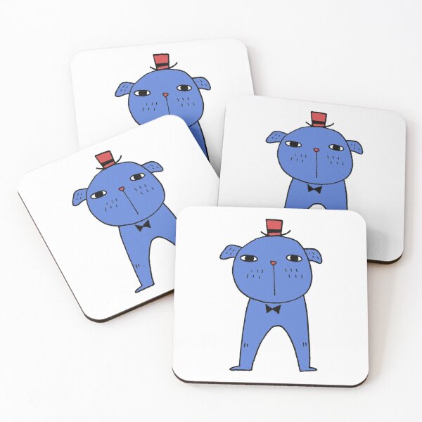 Item preview, Dapper Dog in Blue/Red designed and sold by cosmicmouse.