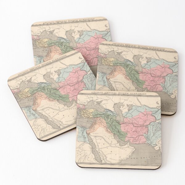 Item preview, Vintage Alexander The Great Empire Map (1838) designed and sold by BravuraMedia.