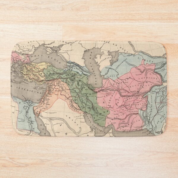 Item preview, Vintage Alexander The Great Empire Map (1838) designed and sold by BravuraMedia.